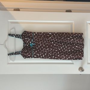 Madison Leigh brown dotted sundress